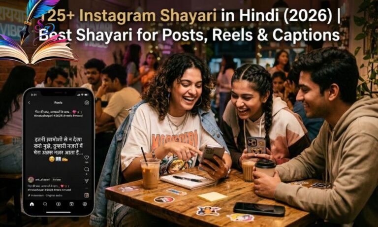 125+ Instagram Shayari in Hindi (2026) Best Shayari for Posts, Reels & Captions