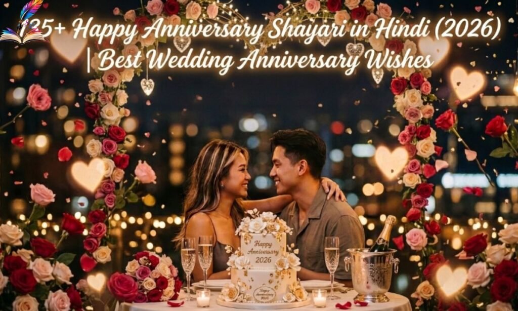 135+ Happy Anniversary Shayari in Hindi (2026) Best Wedding Anniversary Wishes