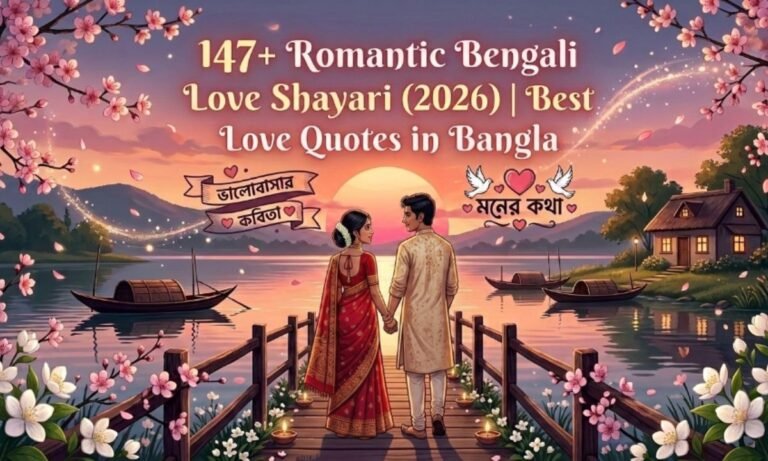 147+ Romantic Bengali Love Shayari (2026) Best Love Quotes in Bangla