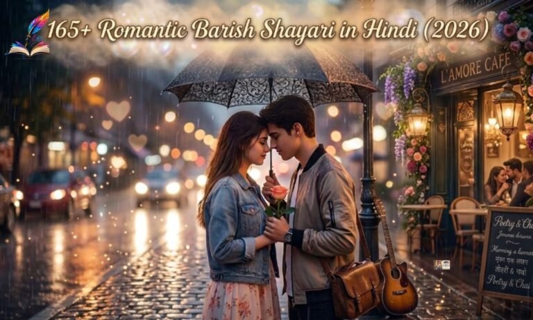 165+ Romantic Barish Shayari in Hindi (2026) Best Heart Touching बारिश शायरी