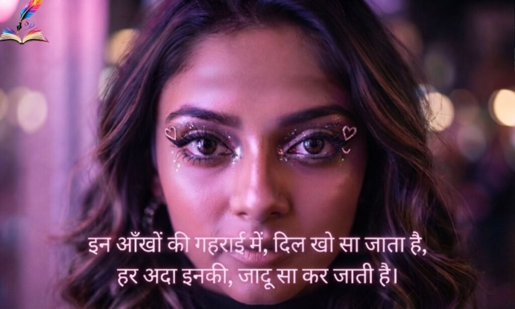 Aankhen Shayari in Hindi