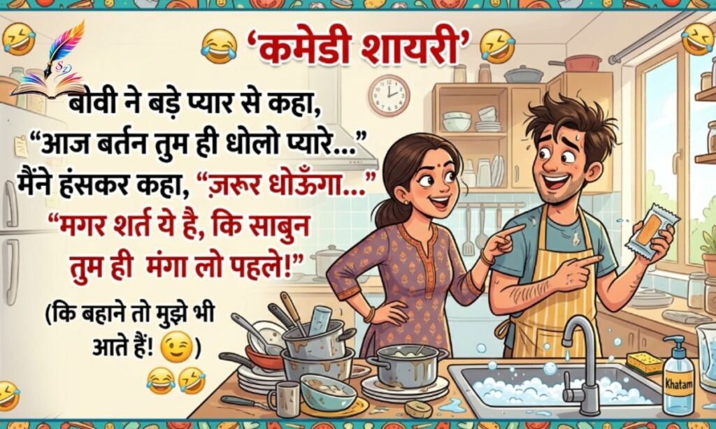 Comedy Shayari in Hindi