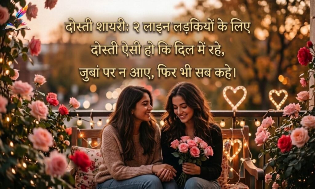 Dosti Shayari in Hindi 2 Line for Girl