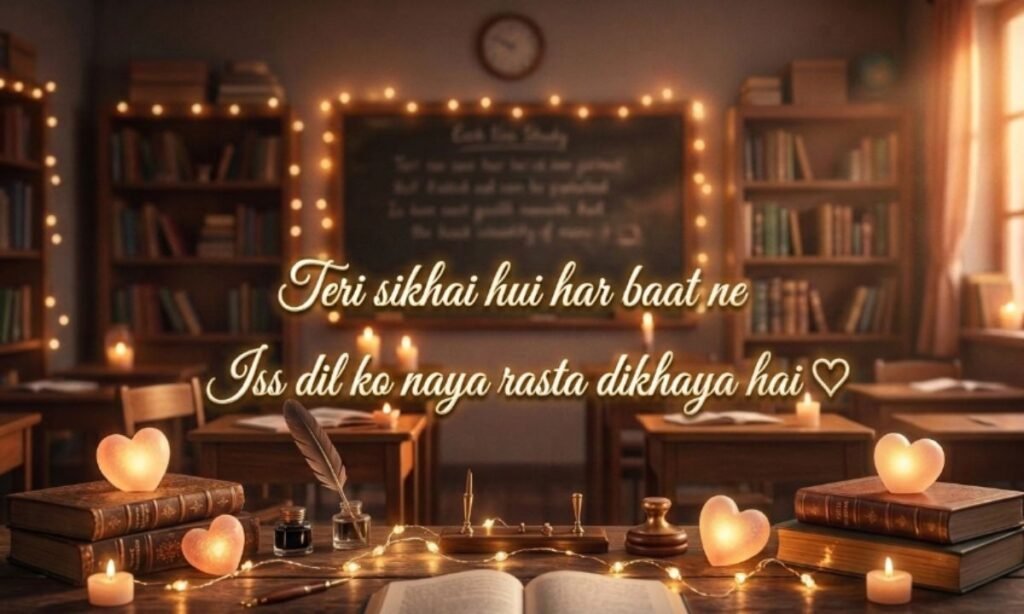 English Shayari on Teacher