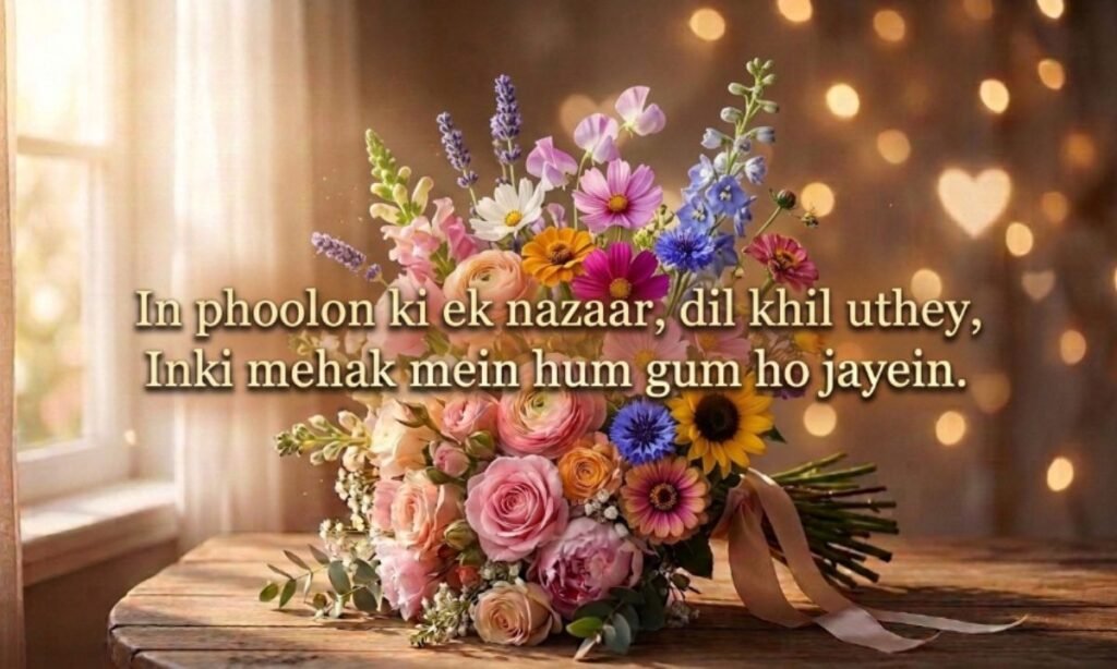 Flower Shayari in English