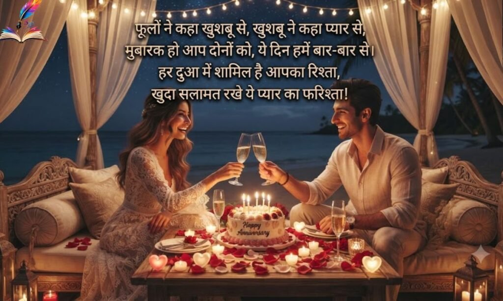 Happy Anniversary Bhaiya Bhabhi Wishes in Hindi