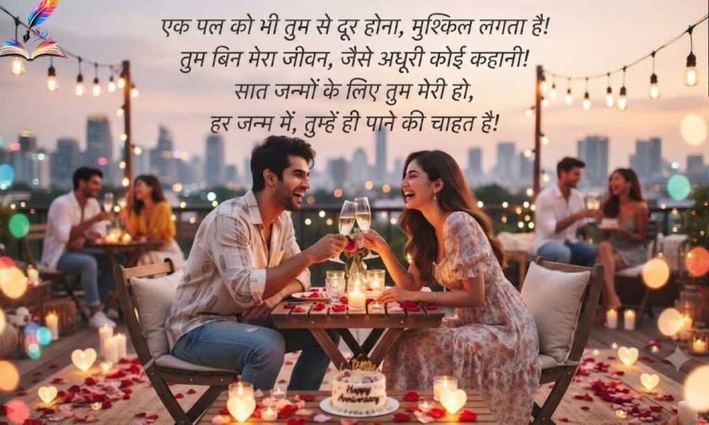 Happy Anniversary Shayari for Girlfriend in Hindi