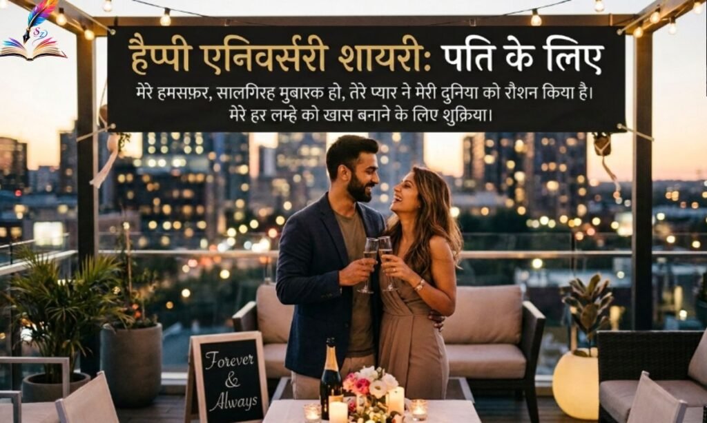 Happy Anniversary Shayari for Husband in Hindi