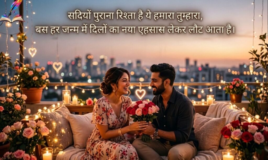 Happy Anniversary Shayari for Wife in Hindi