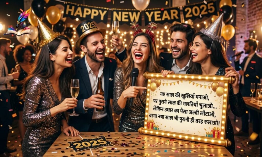 Happy New Year Comedy Shayari
