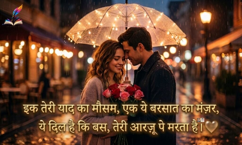 Romantic Barish Shayari