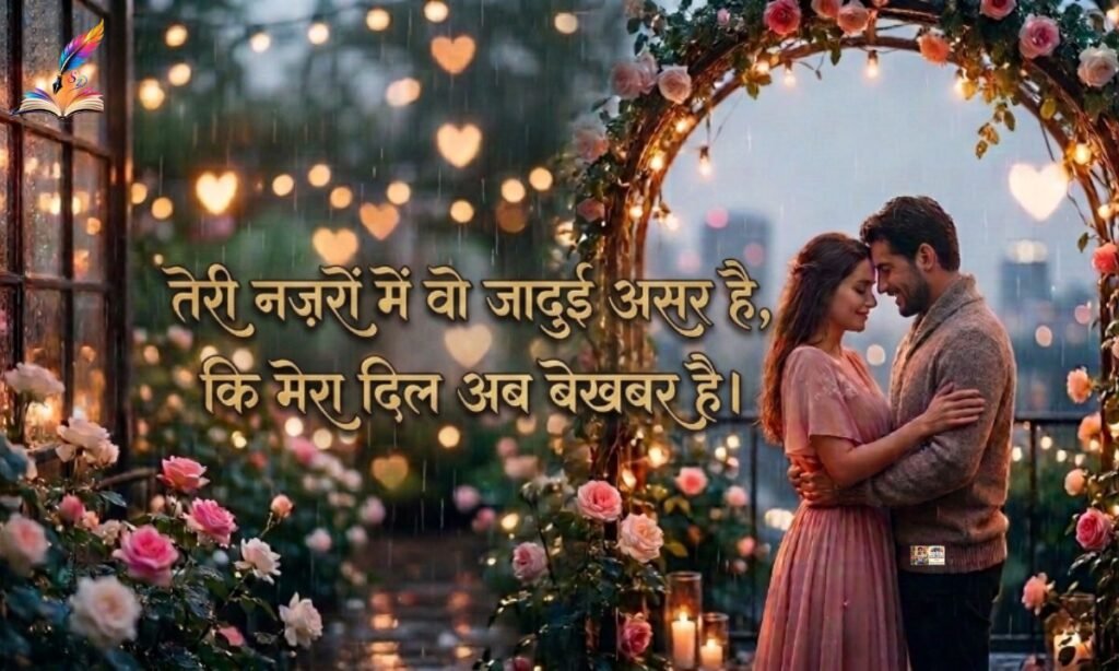 Romantic Barish Shayari in Hindi