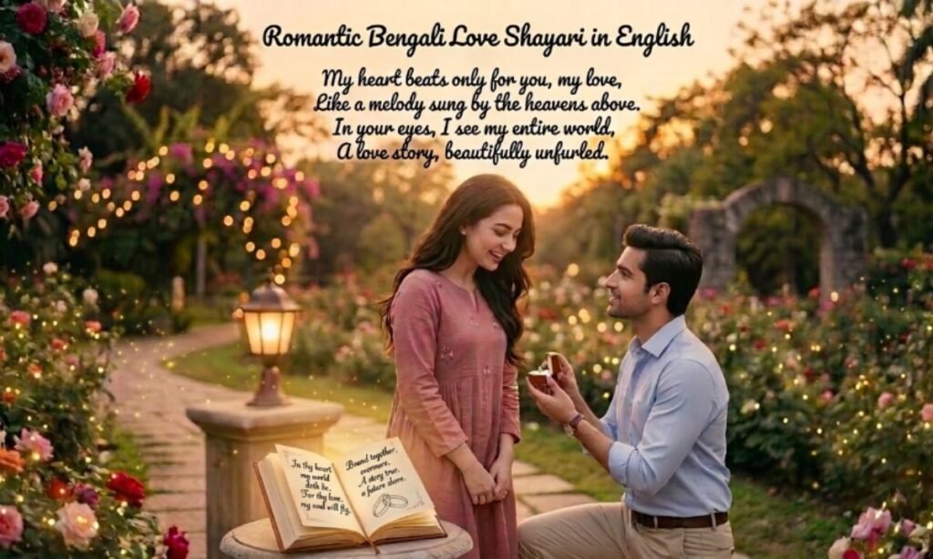 Romantic Bengali Love Shayari in English