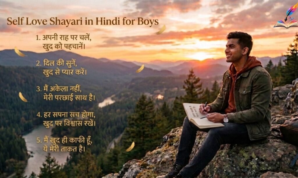 Self Love Shayari in Hindi for Boys