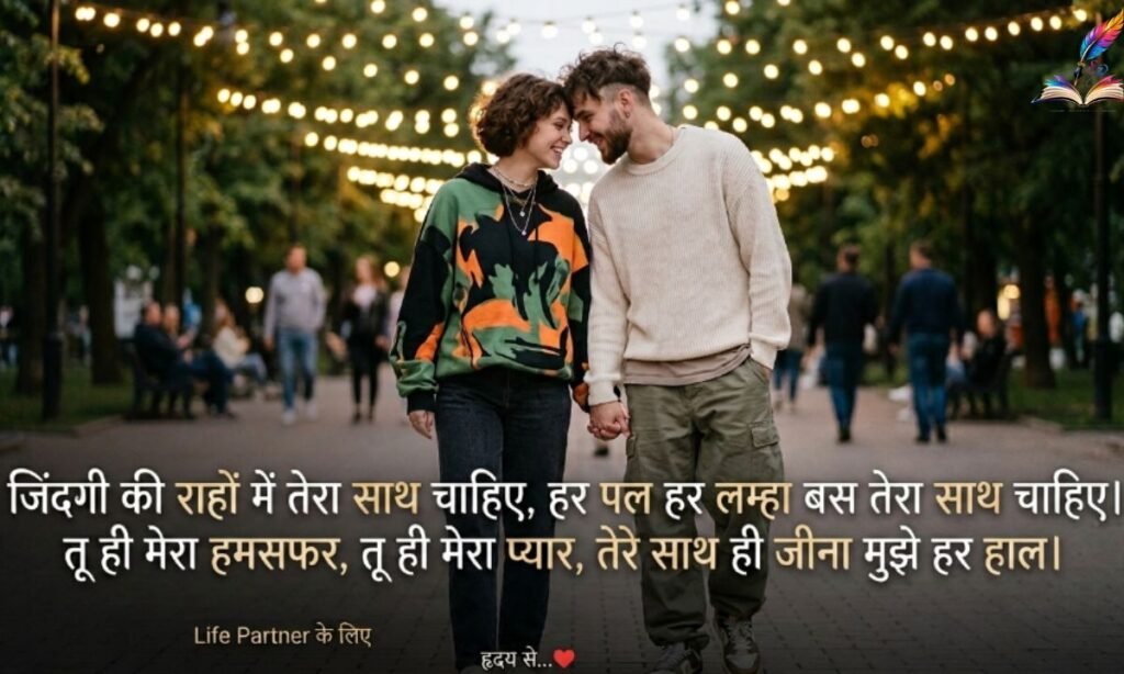 Shayari for Life Partner in Hindi