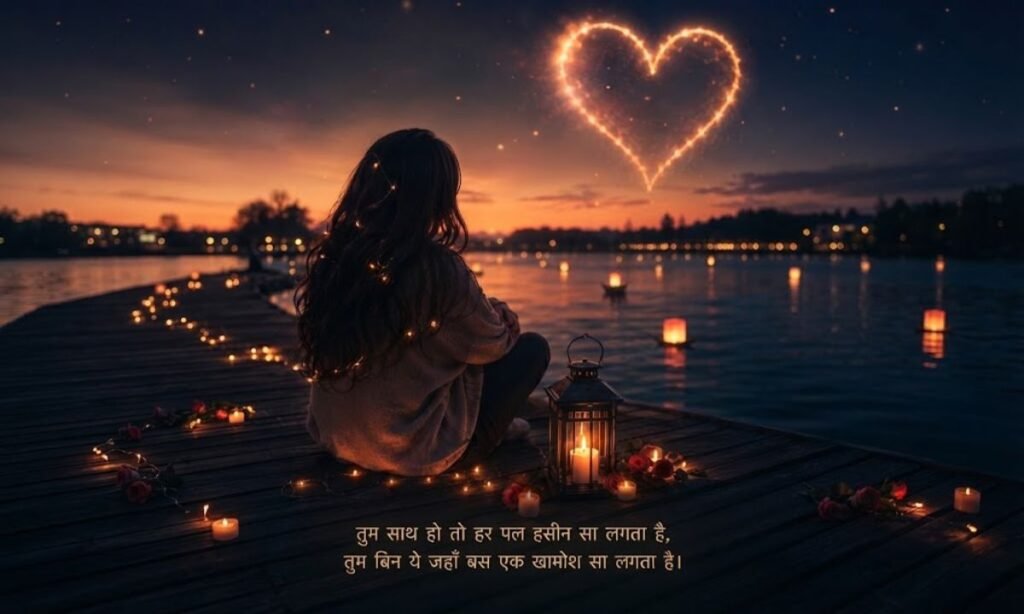 1 Line Love Shayari in English