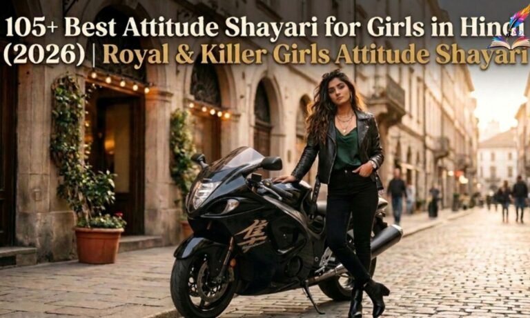 105+ Best Attitude Shayari for Girls in Hindi (2026) Royal & Killer Girls Attitude Shayari