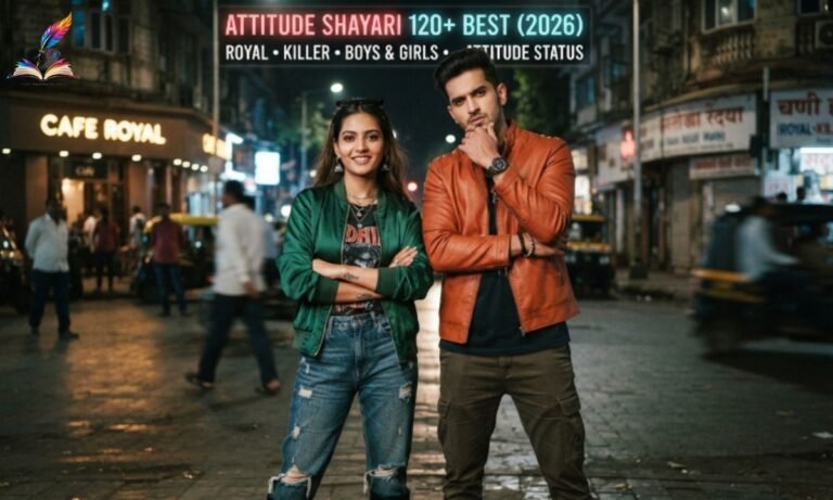 120+ Best Attitude Shayari in Hindi (2026) Royal, Killer, Boys & Girls Attitude Status