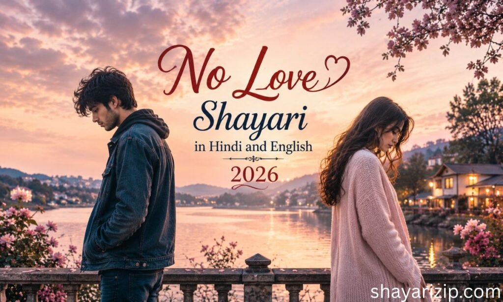 145+ Best No Love Shayari in Hindi & English (2026) Heart Touching Read & Explore Now