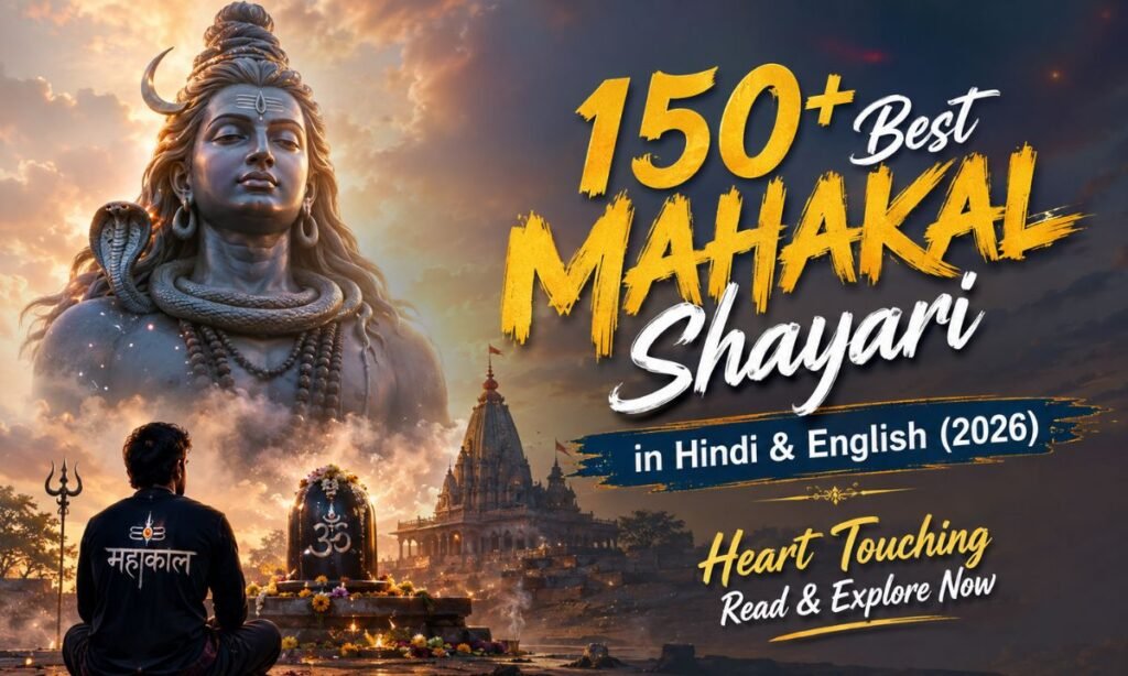 150+ Best Mahakal Shayari in Hindi & English (2026) Heart Touching Read & Explore Now