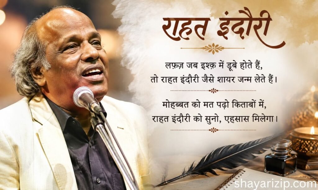 150+ Best Rahat Indori Shayari in Hindi and English Read & Explore Now