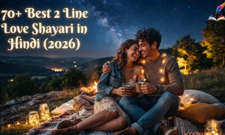 70+ Best 2 Line Love Shayari in Hindi (2026)