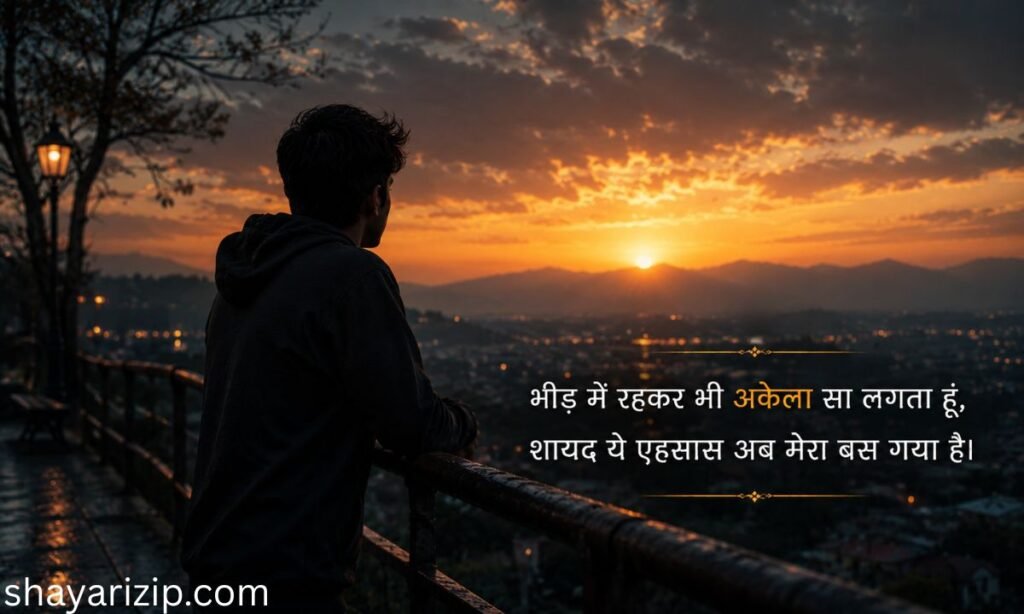 Alone Shayari