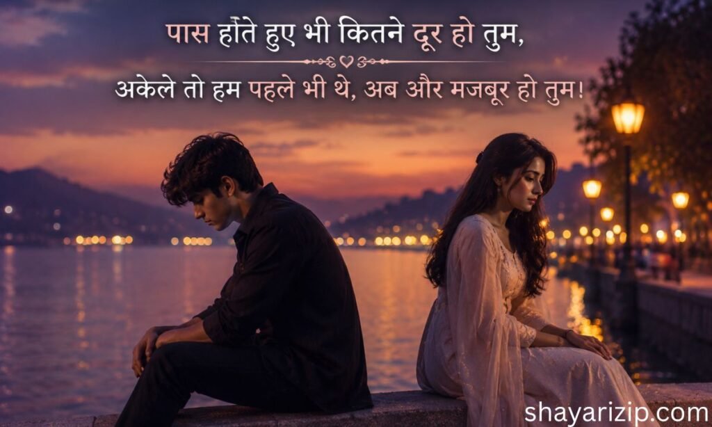 Alone Shayari Hindi Love
