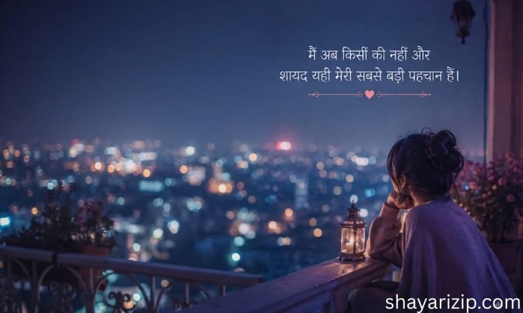 Alone Shayari for Girl