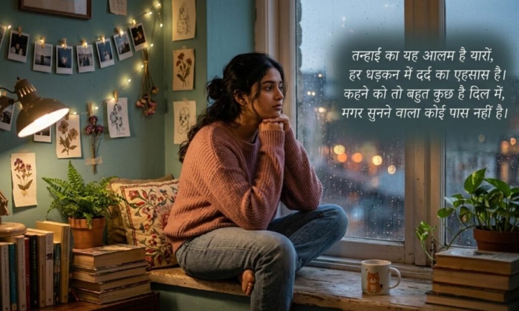 Alone sad shayari for girl