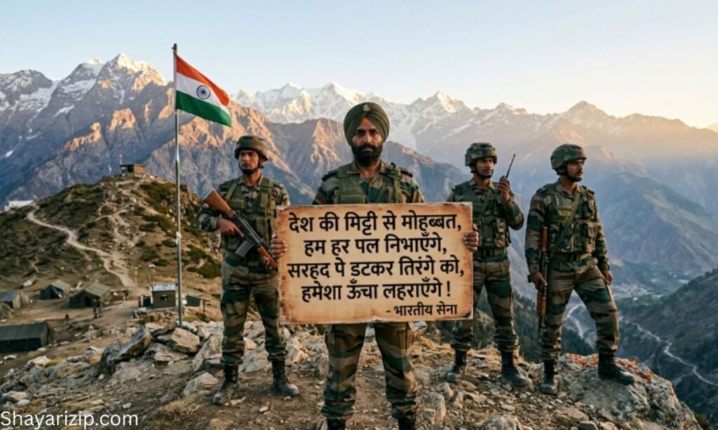 Army Desh Bhakti Shayari