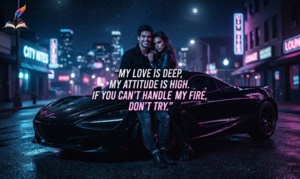 Attitude Love Shayari in English