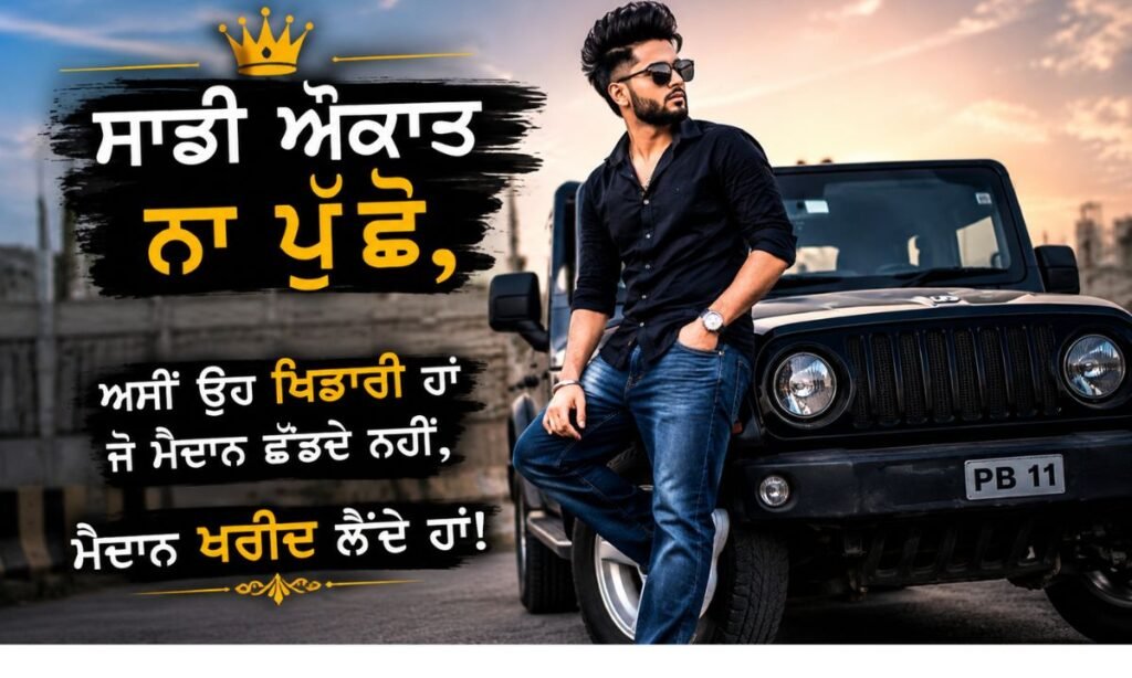 Attitude Quotes in Punjabi