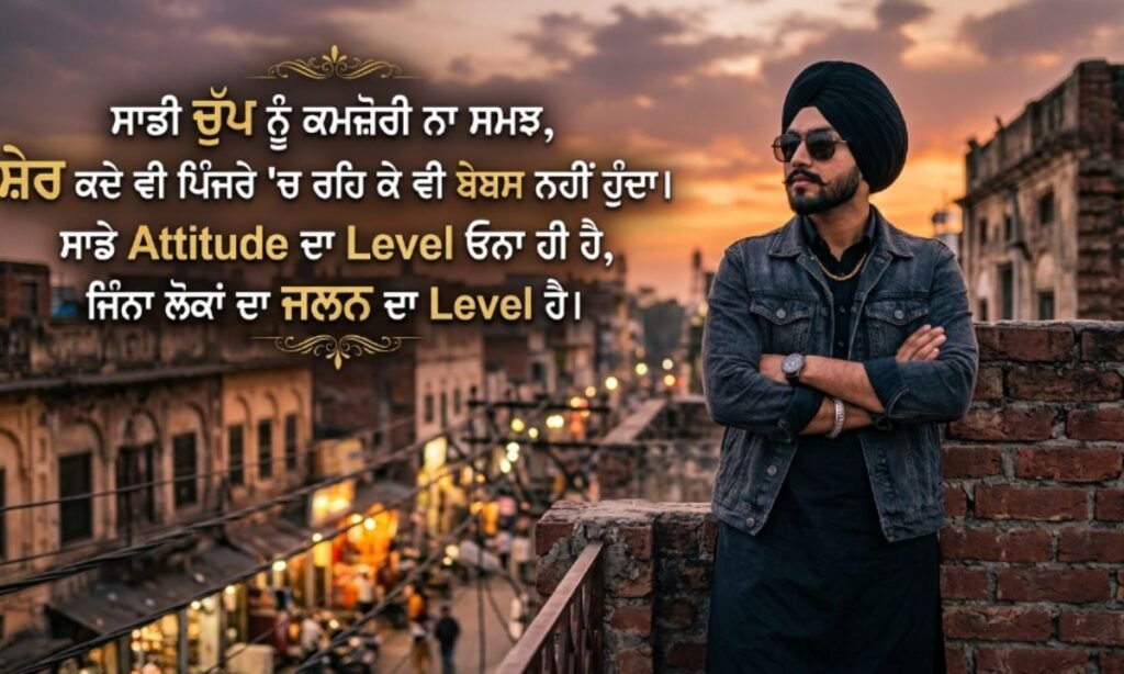 Attitude Shayari in Punjabi
