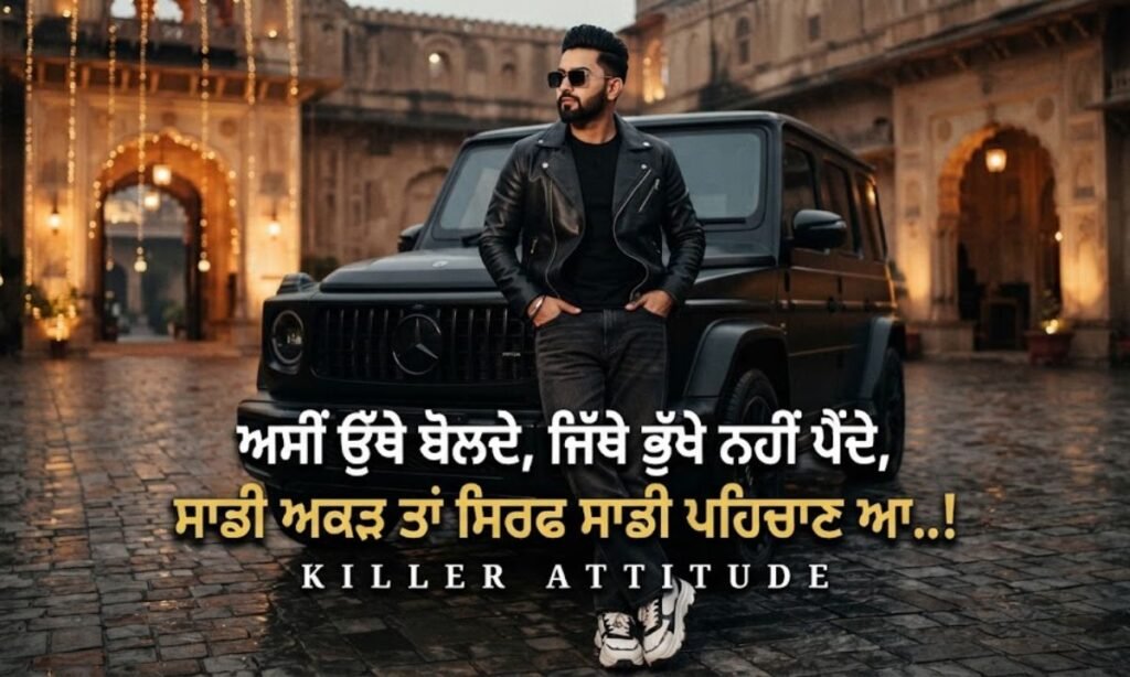 Attitude killer Attitude Punjabi poetry
