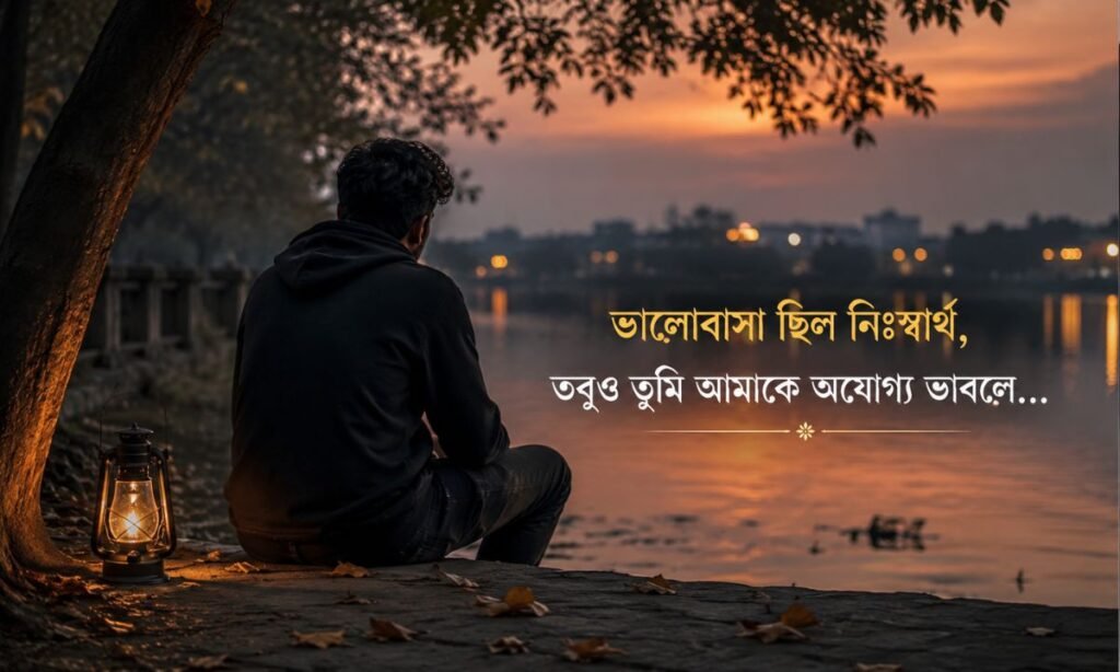Bangla Sad Shayari Image