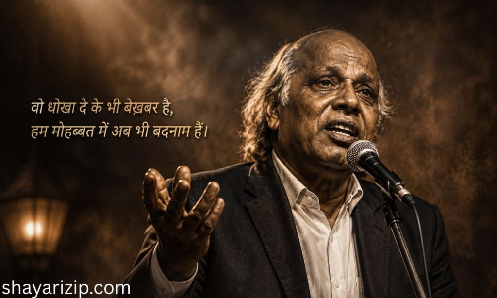 Bewafa Rahat Indori Shayari in Hindi 