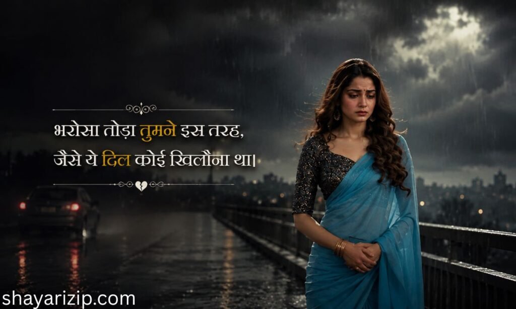 Bharosa Todne Wali Shayari