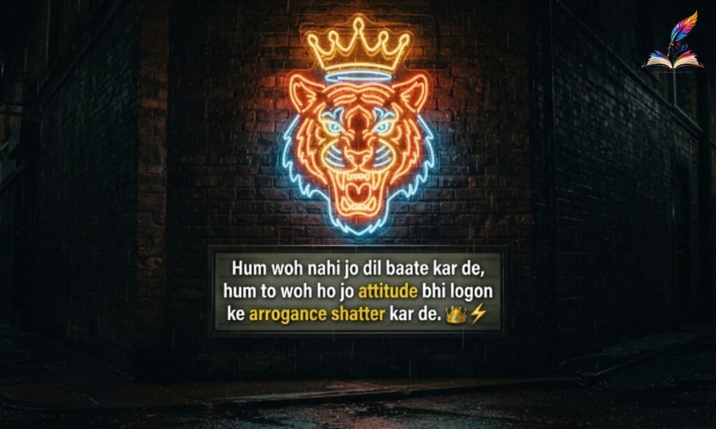 Boys Attitude Shayari English