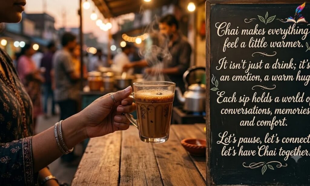 Chai Shayari 2 Line English