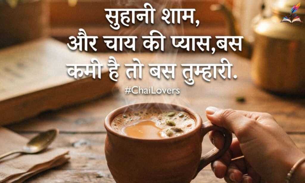 Chai Shayari in Hindi for Instagram