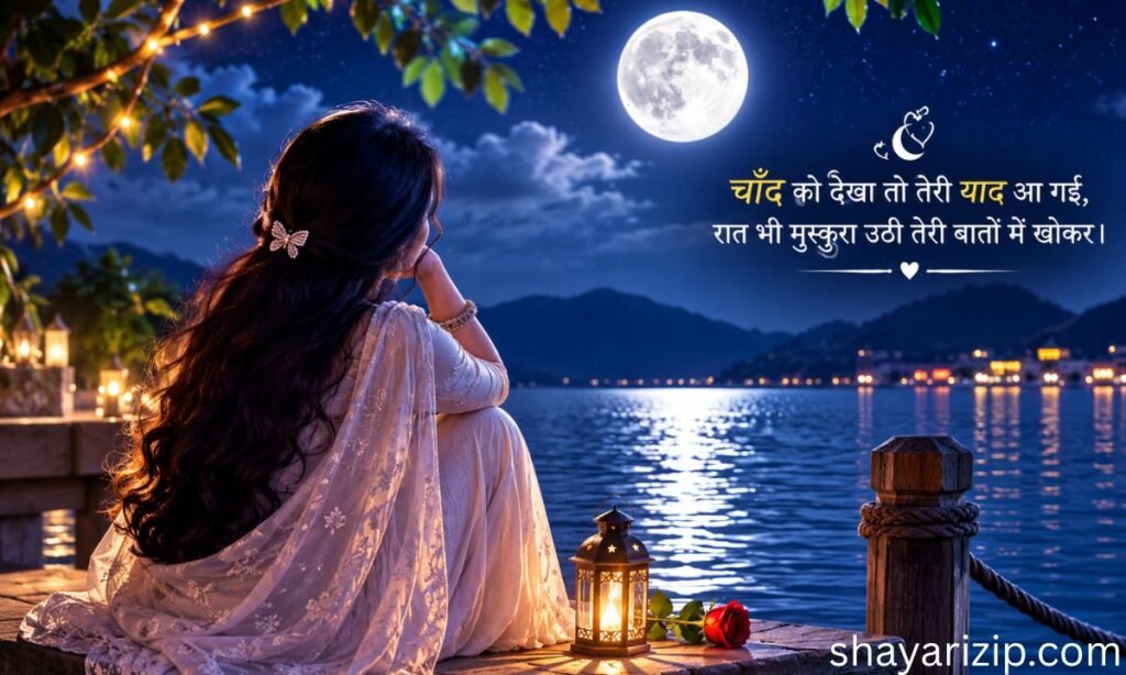 Chand Shayari 2 Line