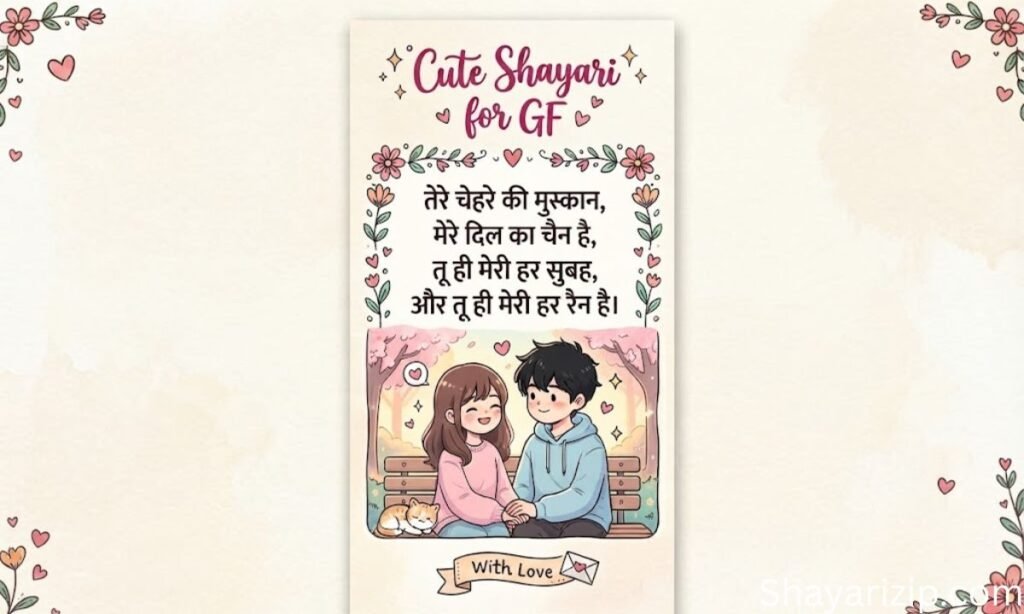 Cute Shayari for Gf
