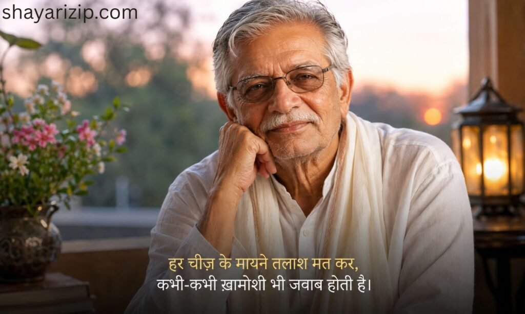 Deep Meaning 2 Lines Gulzar Shayari