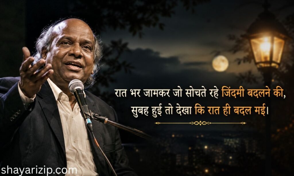Deep Meaning Life Rahat Indori Shayari  