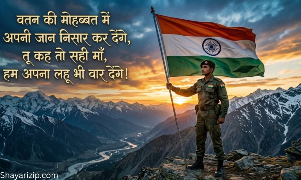 Desh Bhakti Shayari in Hindi