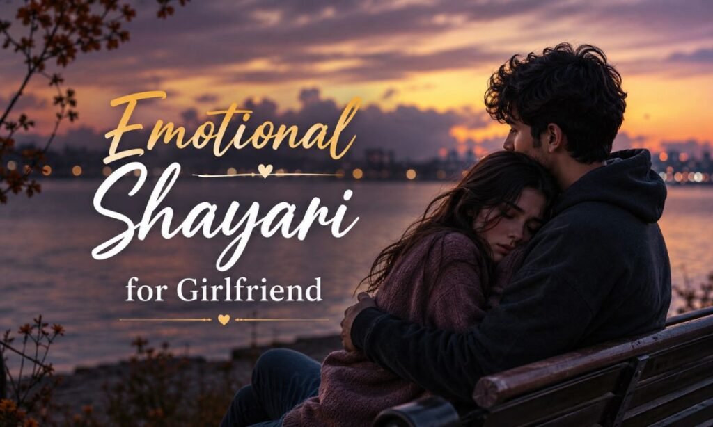 Emotional Shayari for Girlfriend in English