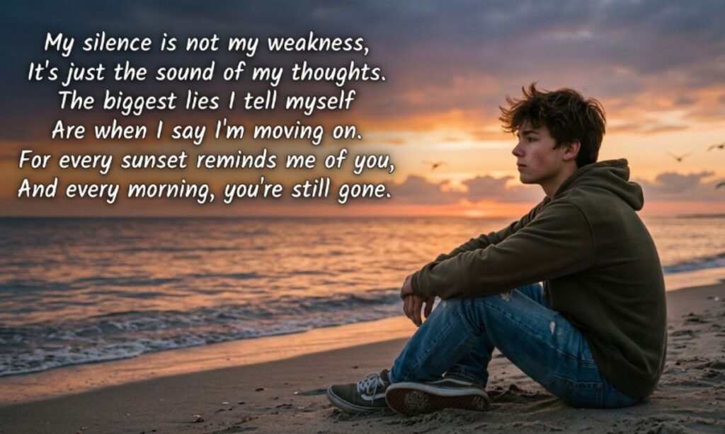 Emotional shayari in english for boy