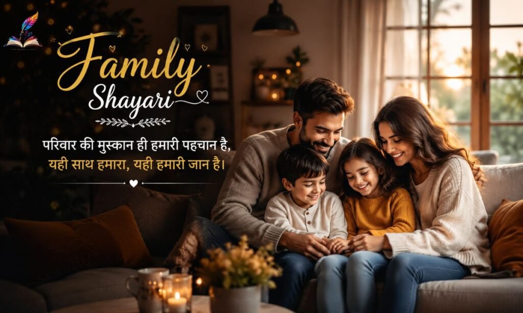 Family shayari for instagram