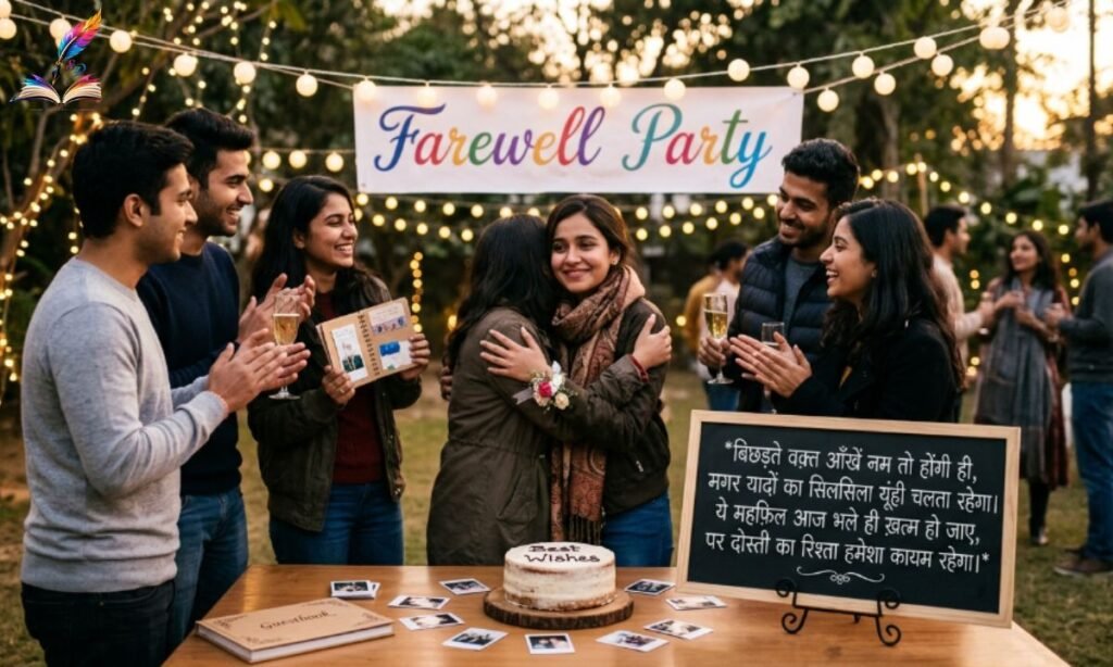 Farewell Party Shayari 